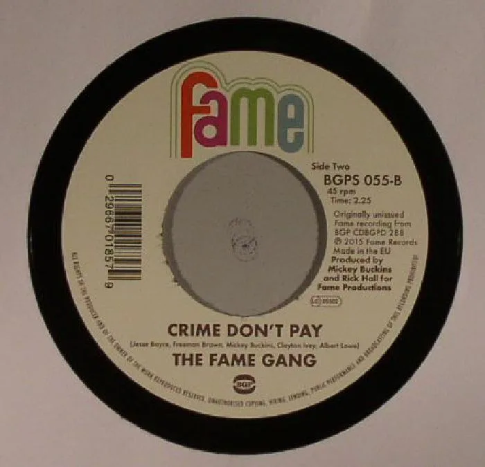 Обратная сторона обложки — The FAME GANG — Grits & Gravy