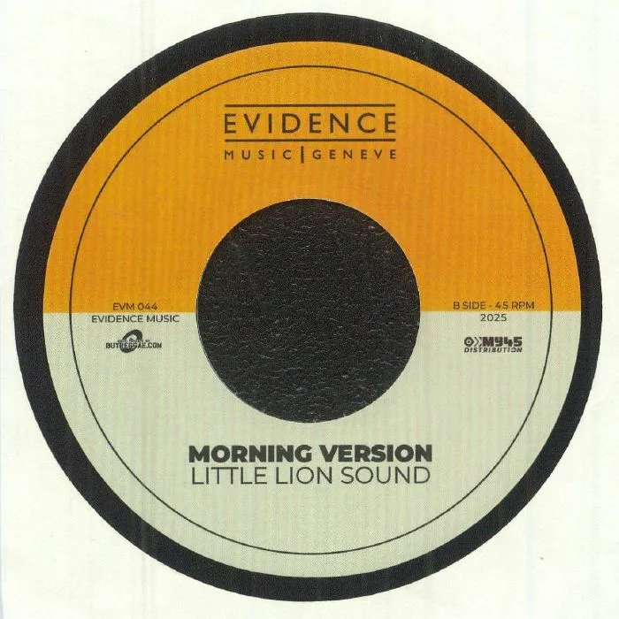 Обратная сторона обложки — KING KONG / LITTLE LION SOUND — Morning