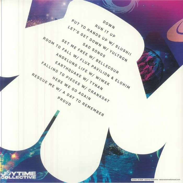 Back cover — MARSHMELLO — Joytime III