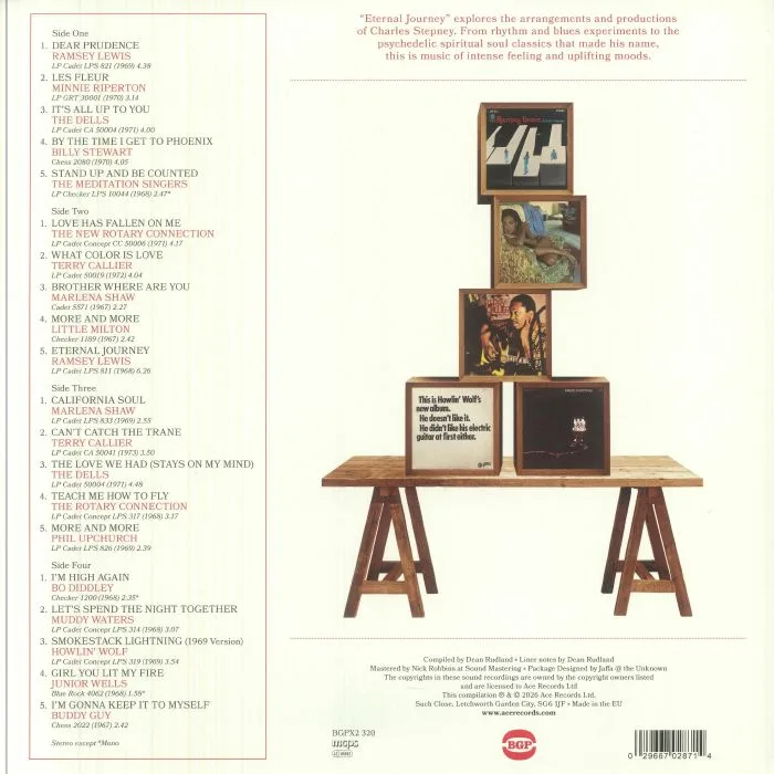 Обратная сторона обложки — Charles STEPNEY / VARIOUS — Eternal Journey: The Arrangements & Productions Of Charles Stepney