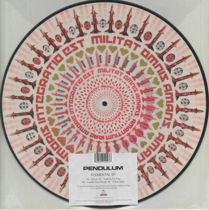 Front cover — PENDULUM — Elemental EP