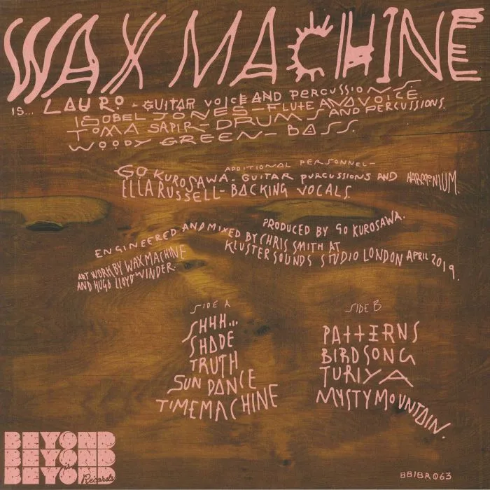 Обратная сторона обложки — WAX MACHINE — Earthsong Of Silence