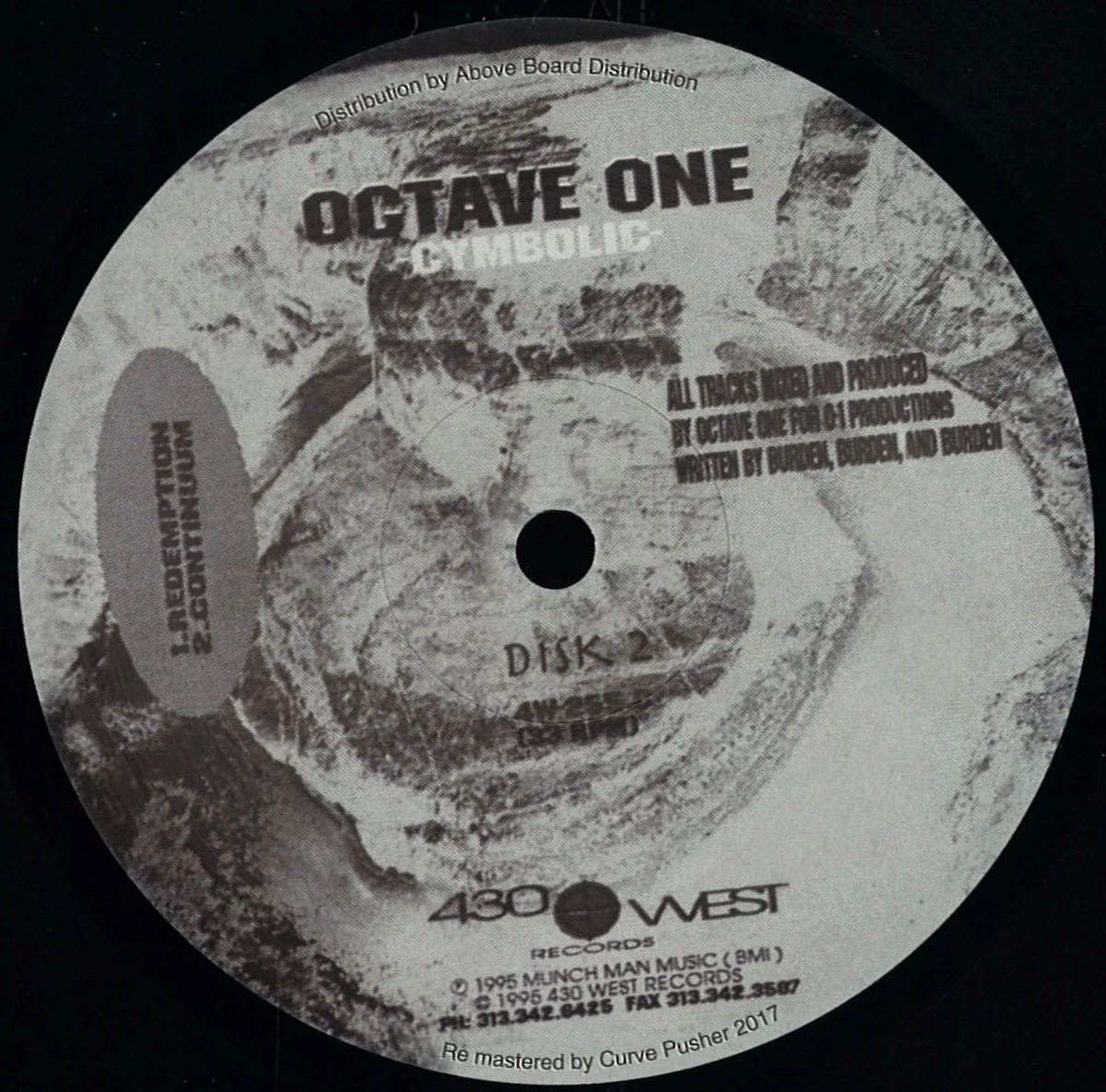 Octave One — Cymbolic Ep 2x12"