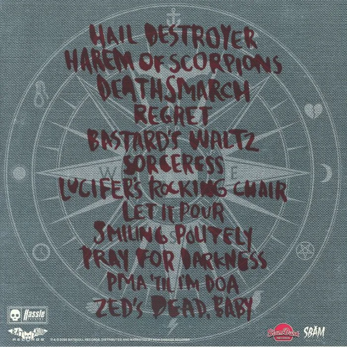 Back cover — CANCER BATS — Hail Destroyer (reissue)