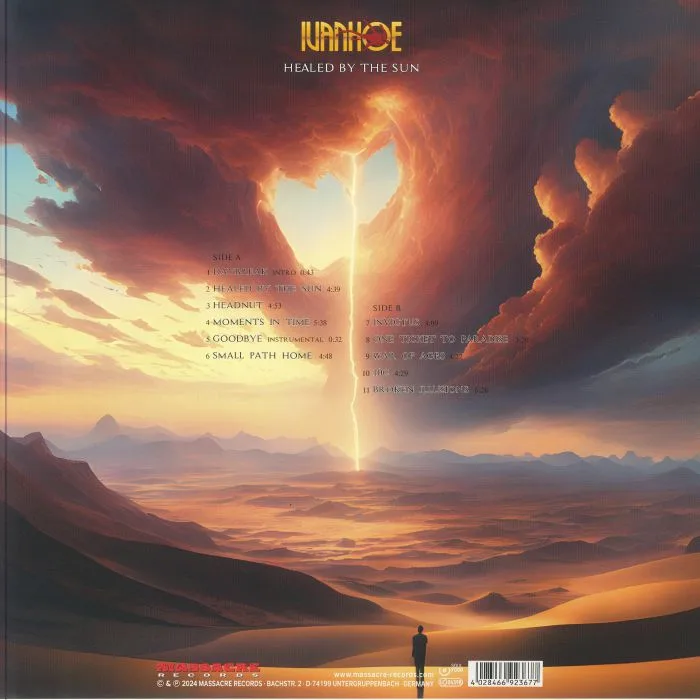Обратная сторона обложки — IVANHOE — Healed By The Sun