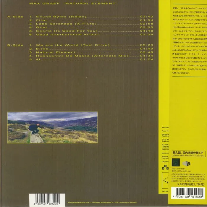 Back cover — Max GRAEF — Natural Element