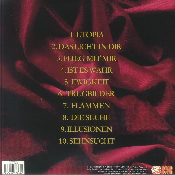 Back cover — CREMATORY — Crematory