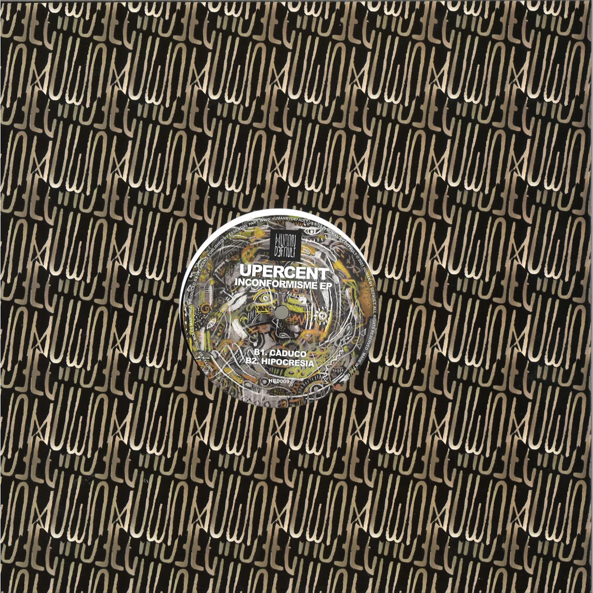 Back cover — Upercent — Inconformisme EP