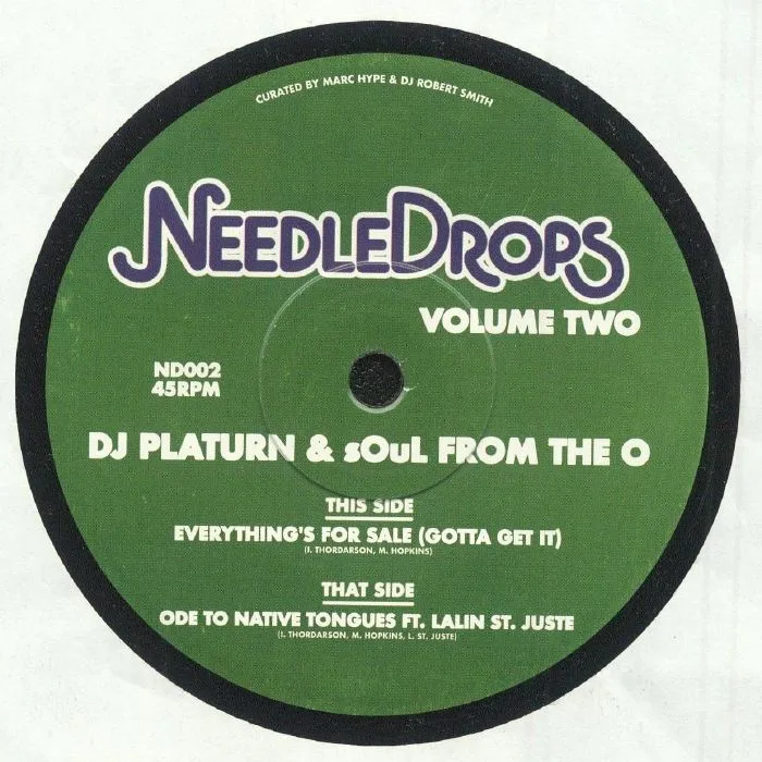 DJ PLATURN feat SOUL FROM THE O / LALIN ST JUSTE — Needle Drops Vol 2