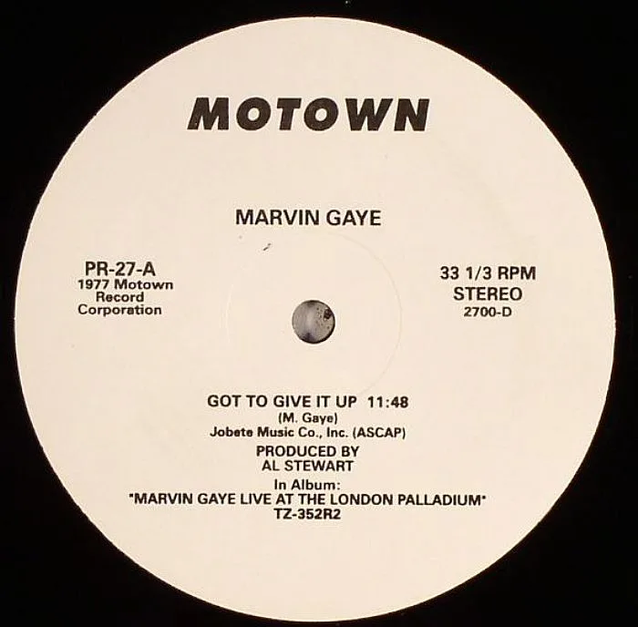 Front cover — Marvin GAYE — Got To Give It Up