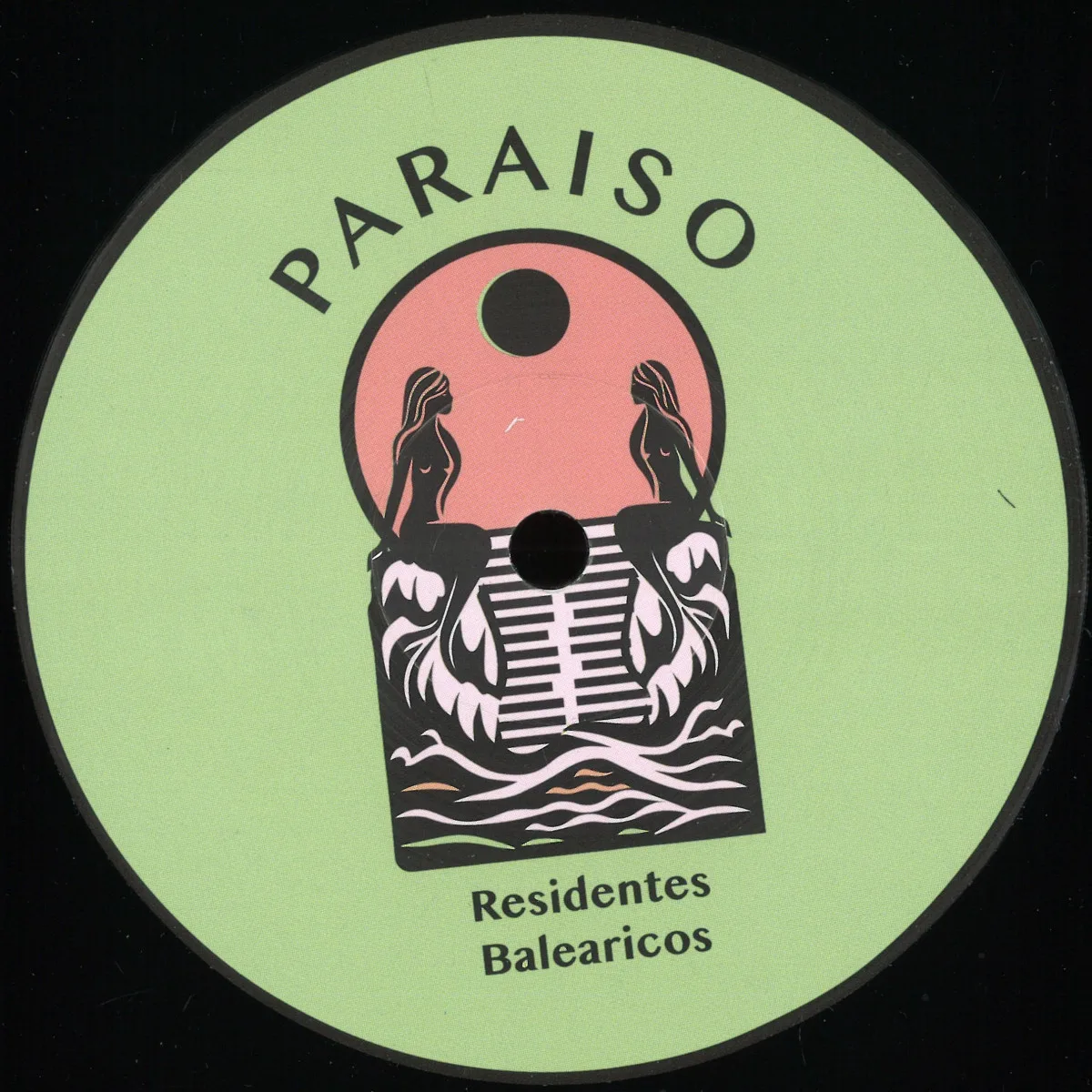 Front cover — Residentes Balearicos — PARAISO EP