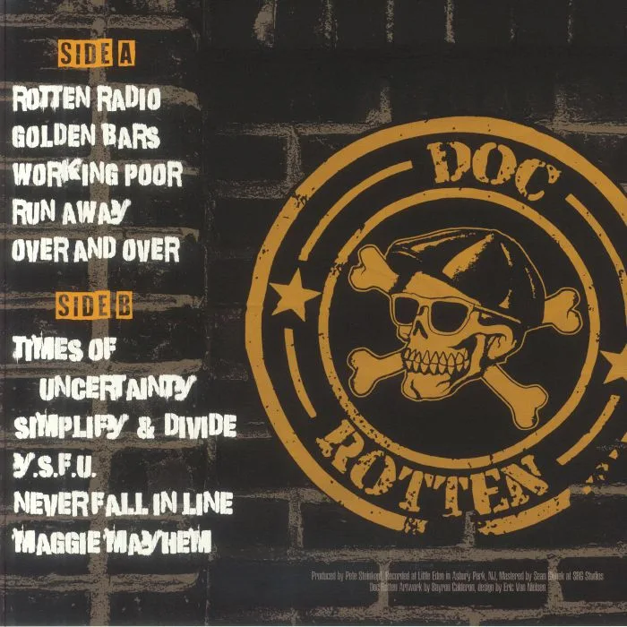 Back cover — DOC ROTTEN — Doc Rotten