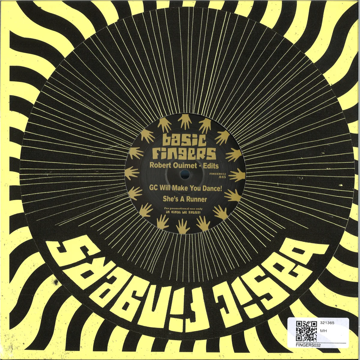 Back cover — Robert Ouimet — DISCO EDITS
