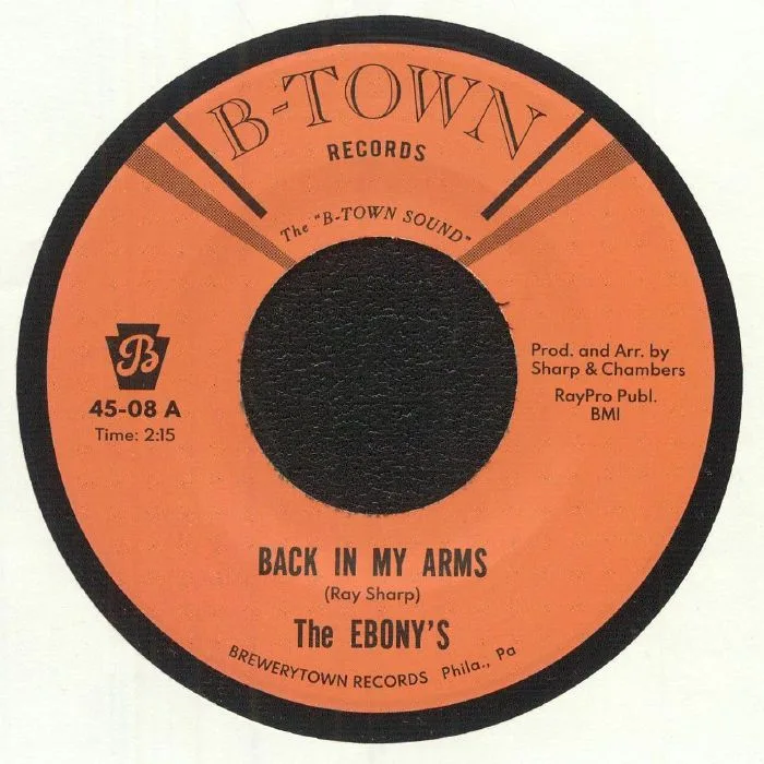 The EBONYS — Back In My Arms