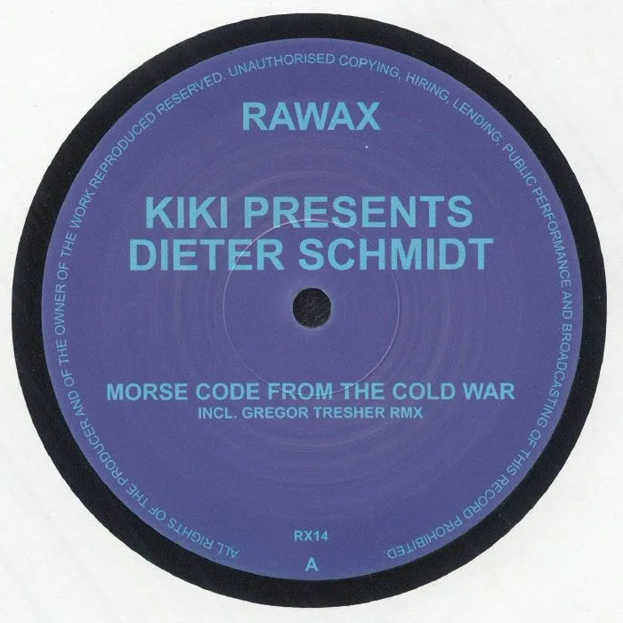 Лицевая сторона обложки — KIKI presents DIETER SCHMIDT — Morse From The Cold War
