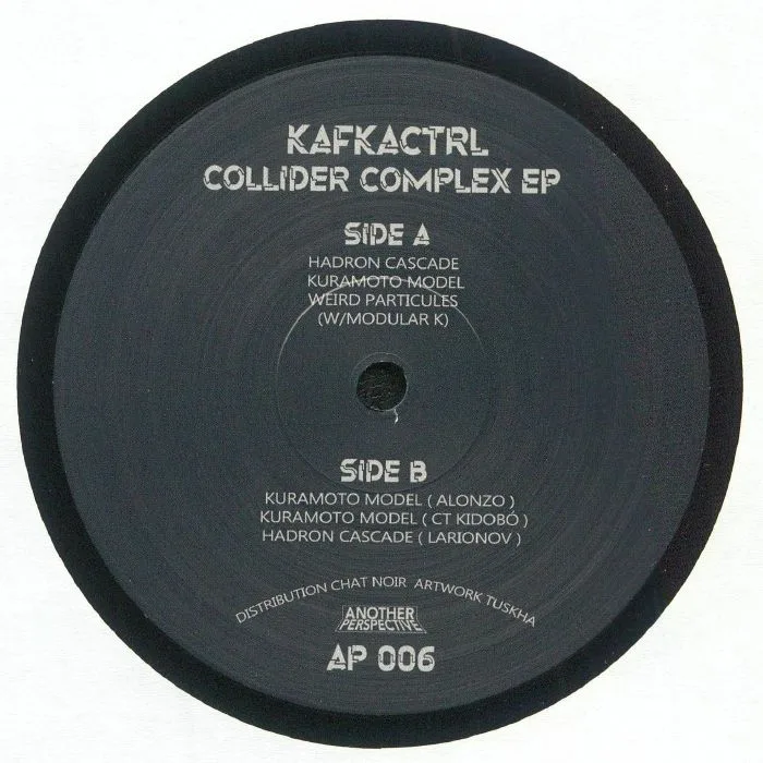 Лицевая сторона обложки — KAFKACTRL — Collider Complex EP