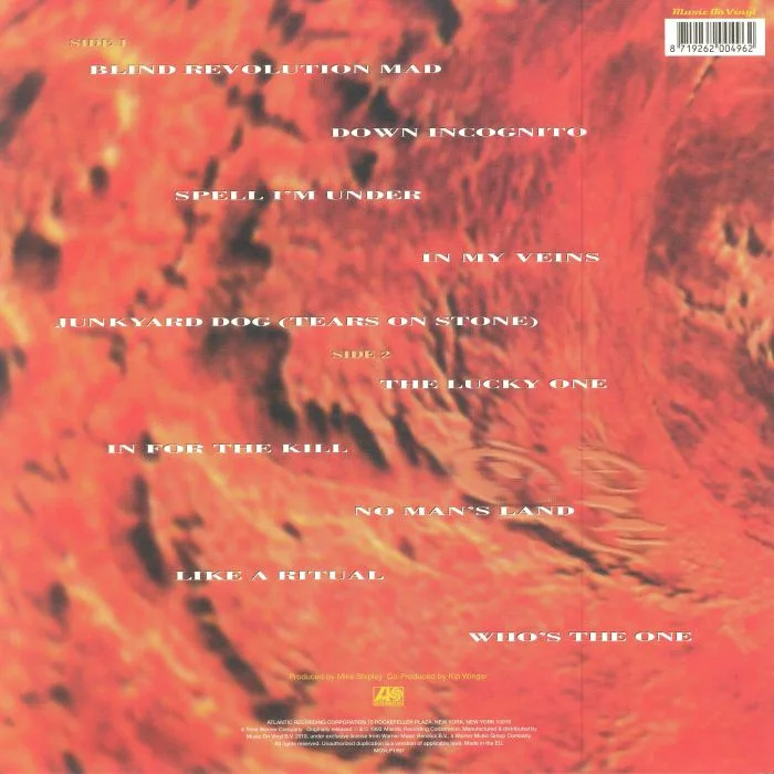 Back cover — WINGER — Pull (reissue)