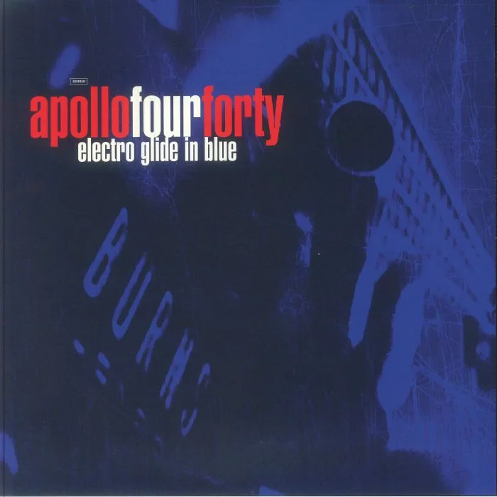 Лицевая сторона обложки — APOLLO 440 — Electro Glide In Blue