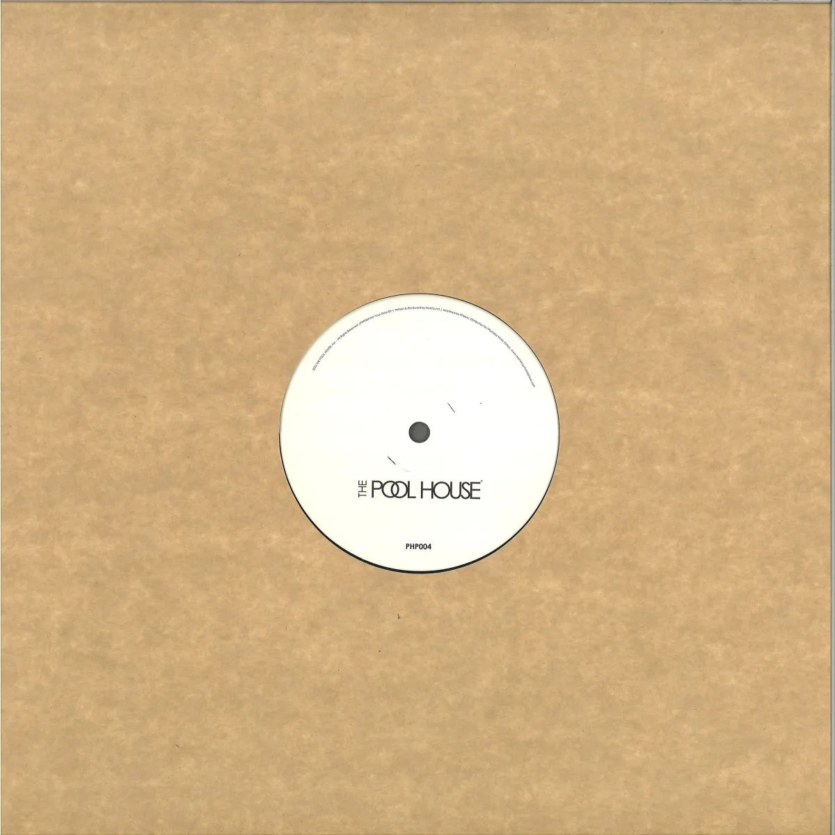 Back cover — Dubfound — Not Your Door EP