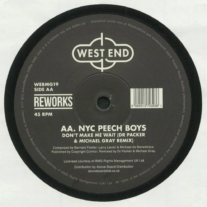 Back cover — Brenda TAYLOR / NYC PEECH BOYS — You Can't Have Your Cake & Eat It Too