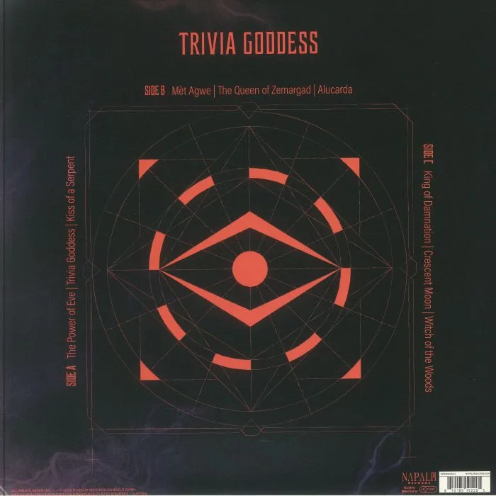 Обратная сторона обложки — YEAR OF THE GOAT — Trivia Goddess