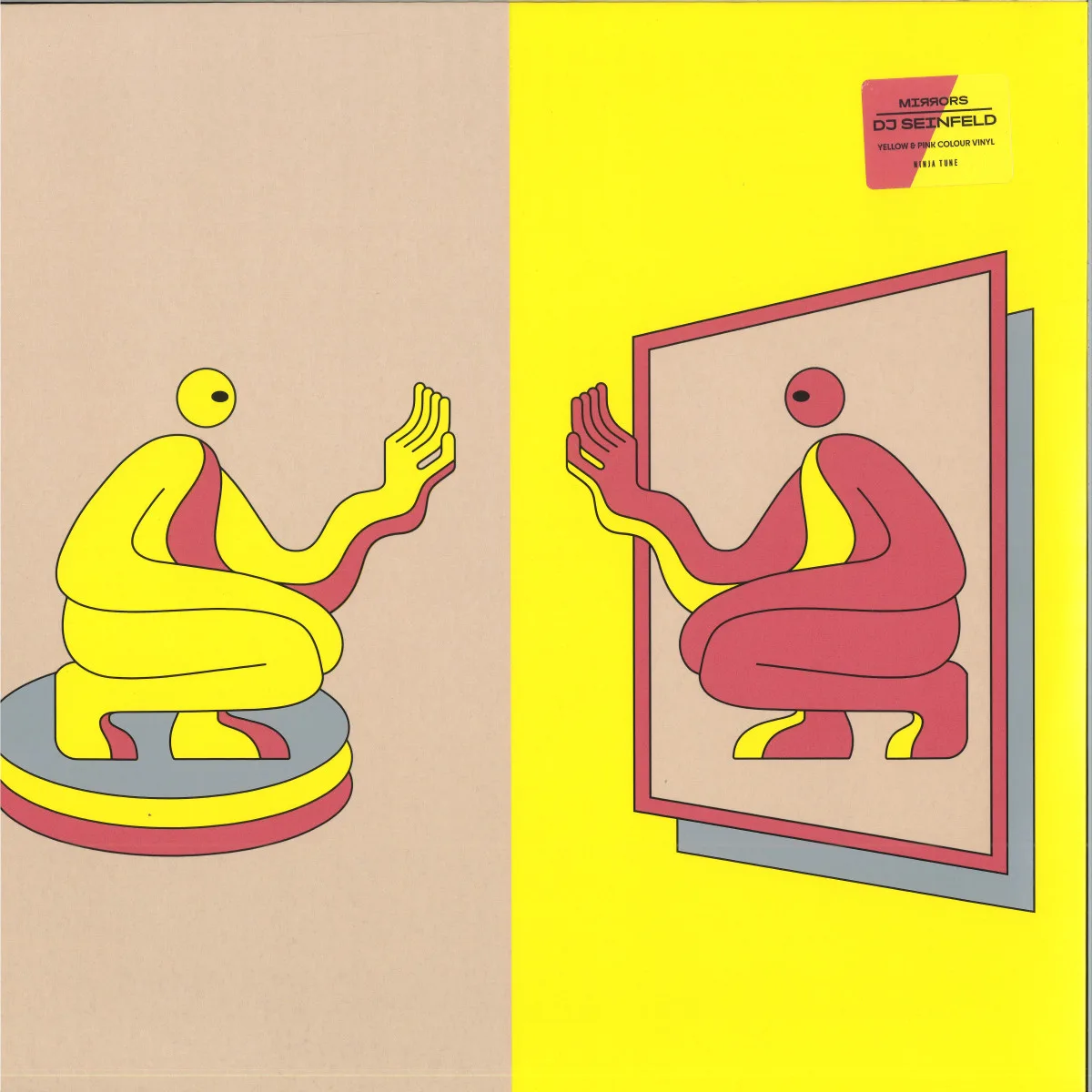 Back cover — Dj Seinfeld — Mirrors LP 2x12"