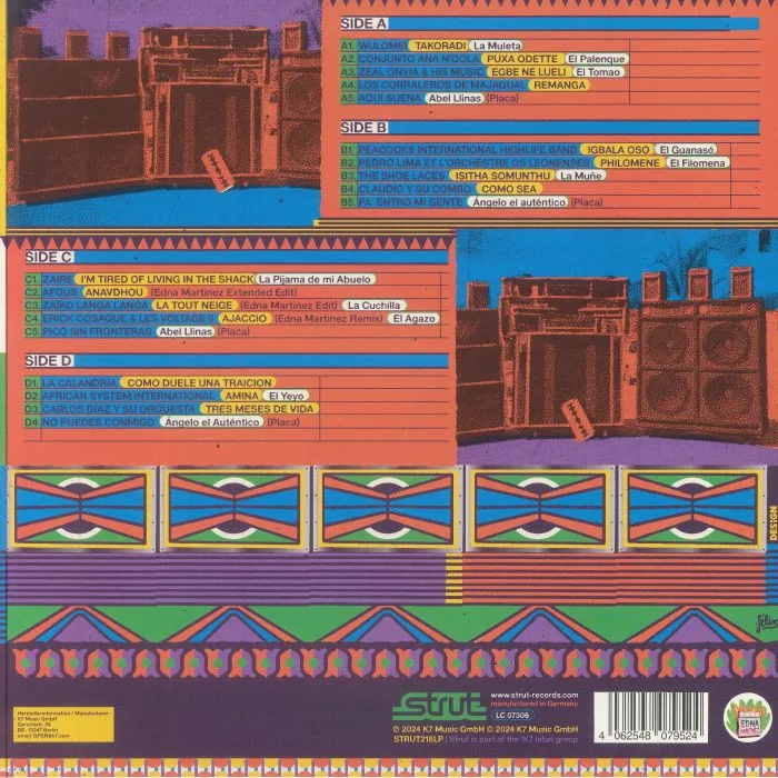 Back cover — Edna MARTINEZ / VARIOUS — Edna Martinez presents Pico: Sound System Culture From The Colombian Caribbean