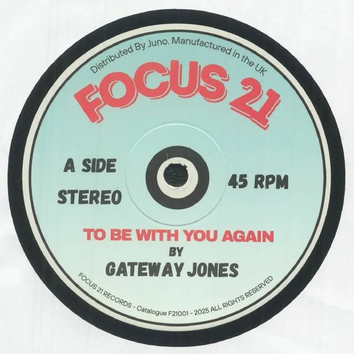 Front cover — GATEWAY JONES — To Be With You Again