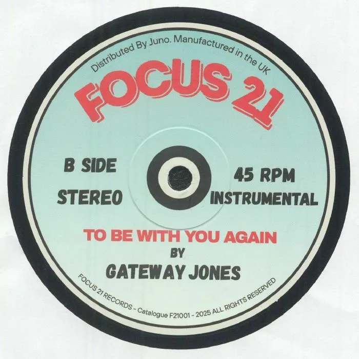 Back cover — GATEWAY JONES — To Be With You Again