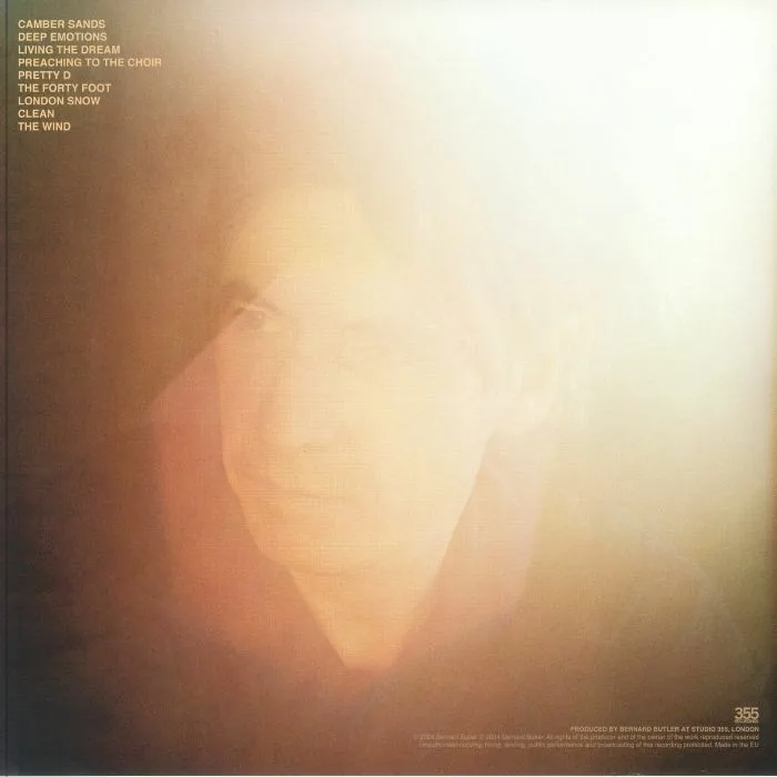 Обратная сторона обложки — Bernard BUTLER — Good Grief