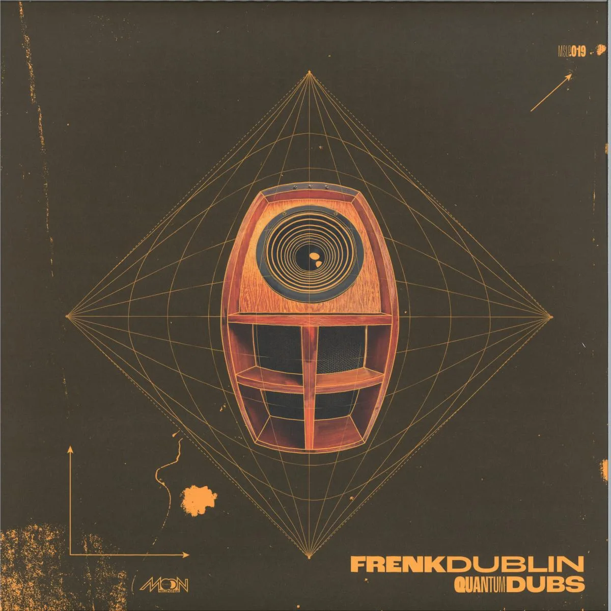 Лицевая сторона обложки — Frenk Dublin — Quantum Dubs LP
