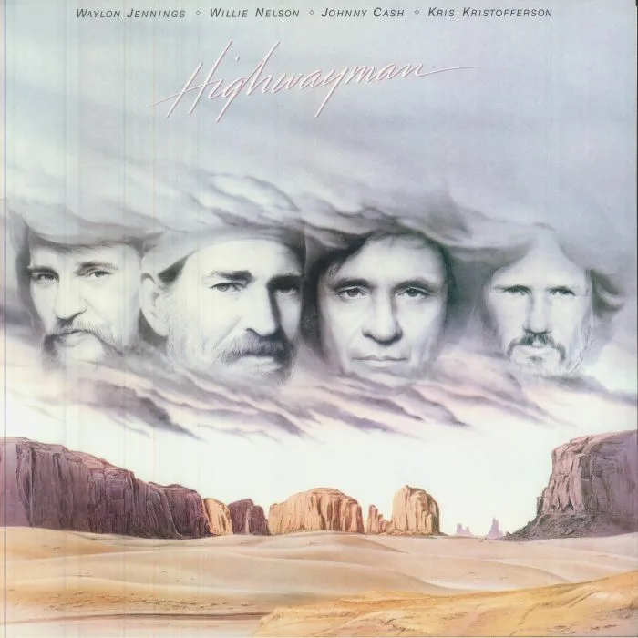 Waylon JENNINGS / WILLIE NELSON / JOHNNY CASH / KRIS KRISTOFFERSON — Highwayman (reissue)