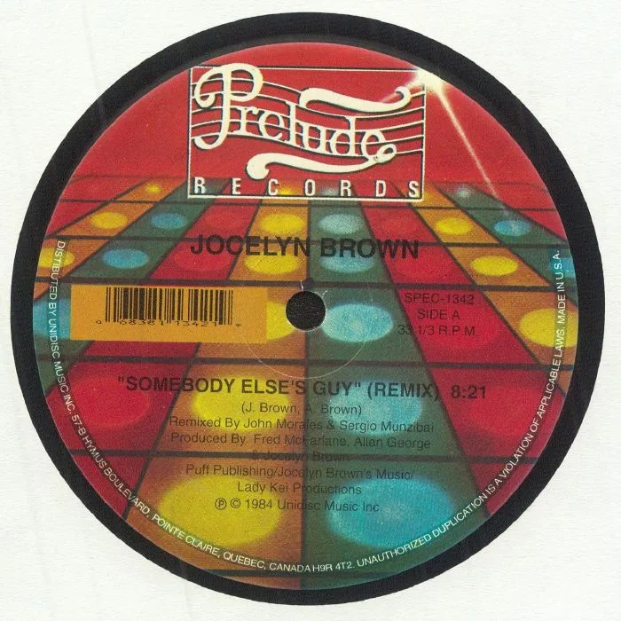 Jocelyn BROWN — Somebody Else's Guy