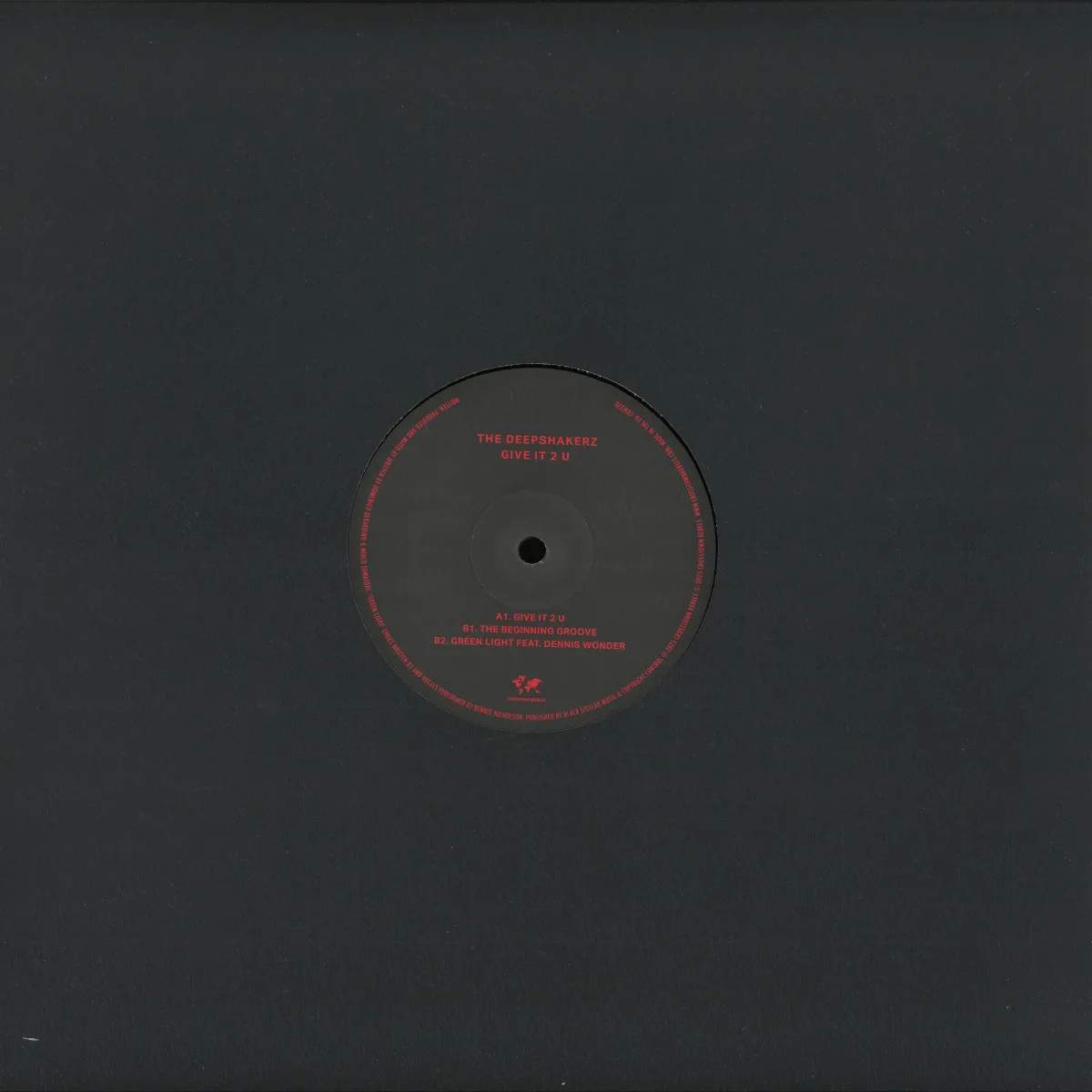 Back cover — The Deepshakerz — Give It 2 U