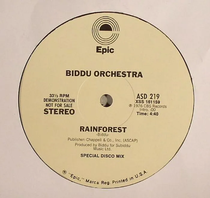 BIDDU ORCHESTRA — Rainforest