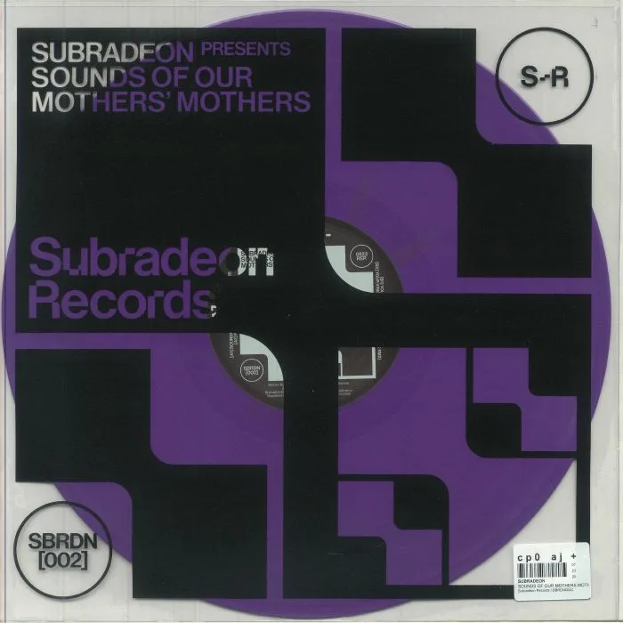 Front cover — SUBRADEON — Sounds Of Our Mothers' Mothers (reissue)