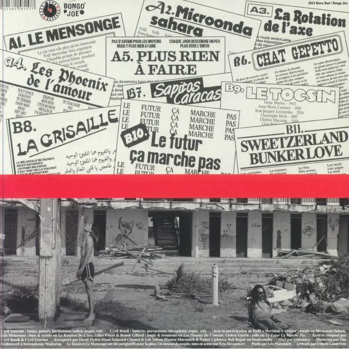 Back cover — CYRIL CYRIL — Le Futur Ca Marche Pas