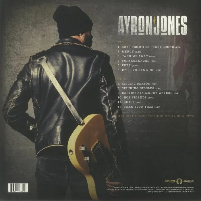 Обратная сторона обложки — Ayron JONES — Child Of The State