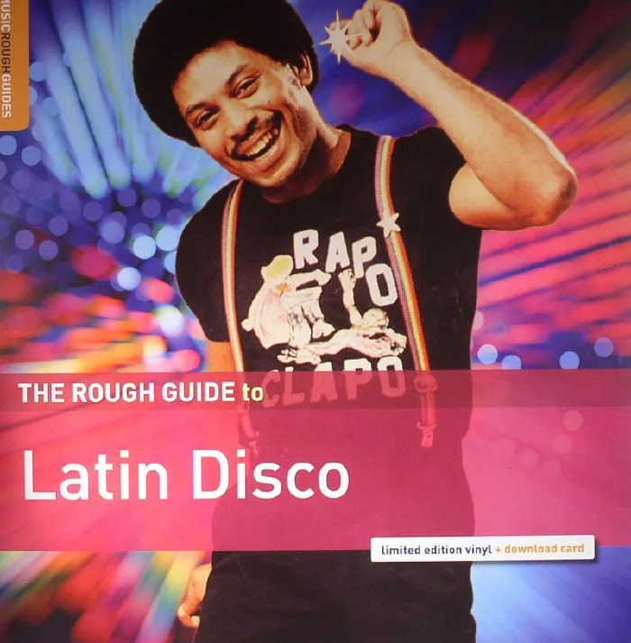 Лицевая сторона обложки — VARIOUS — The Rough Guide To Latin Disco