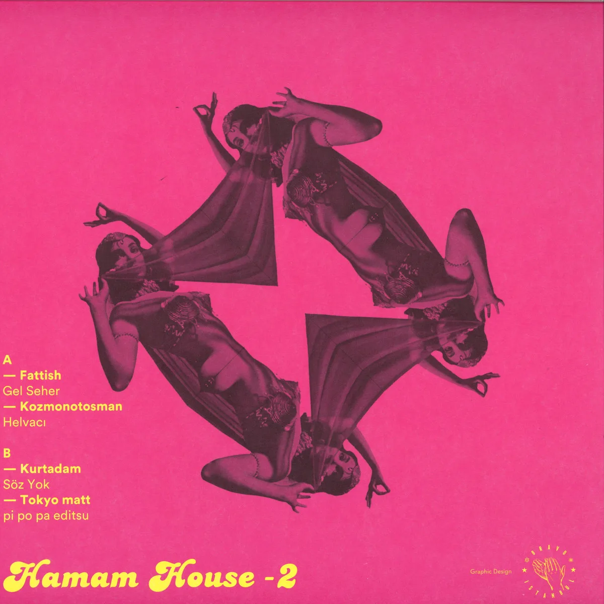Обратная сторона обложки — Various — Hamam House Vol. 2