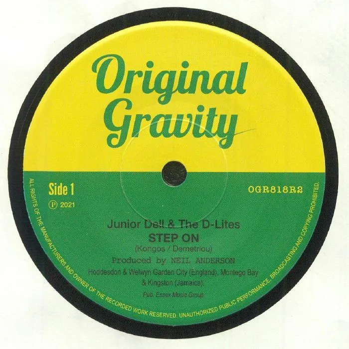 Junior DELL & THE D LITES — Step On