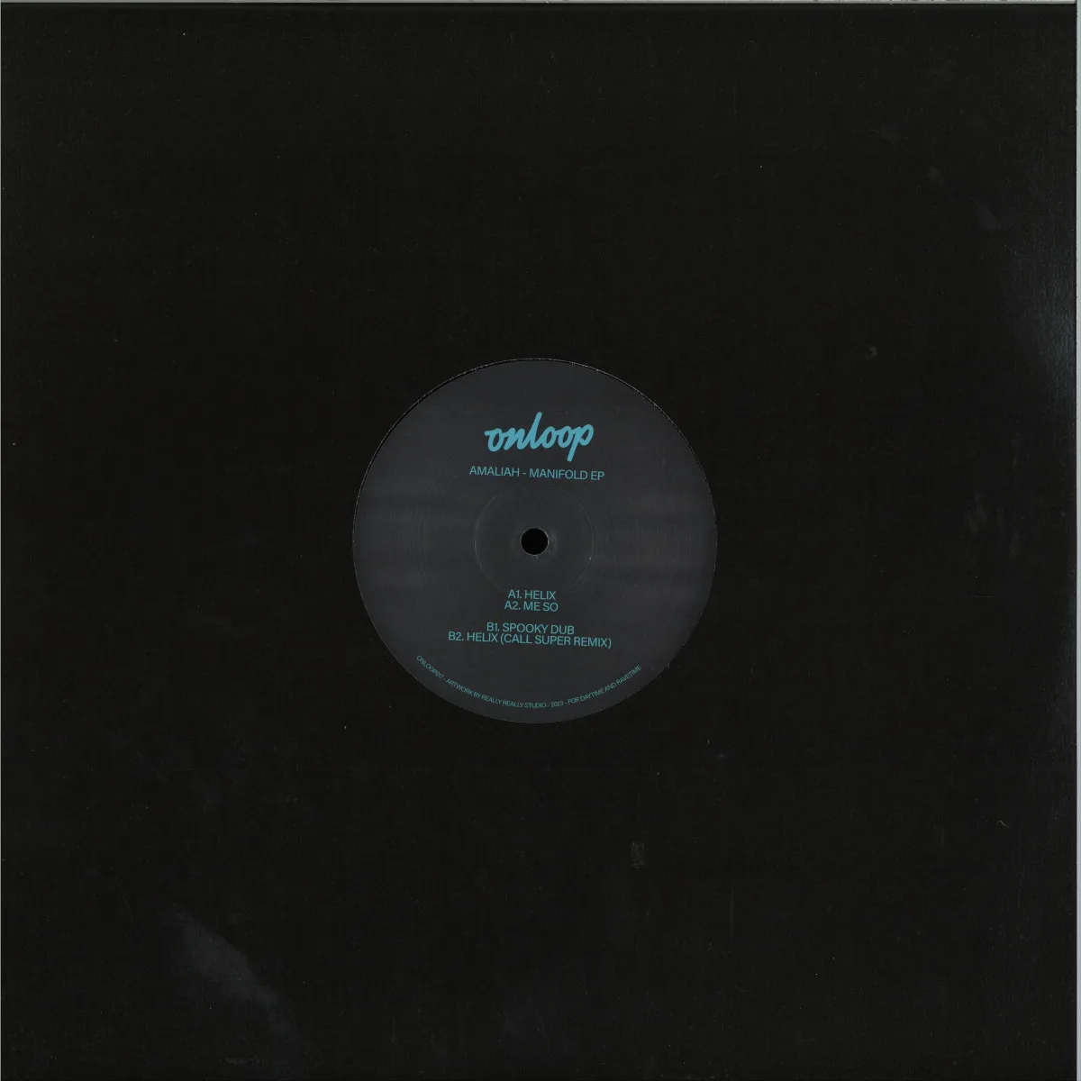 Back cover — Amaliah — Manifold EP
