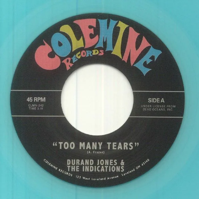 Durand JONES & THE INDICATIONS — Too Many Tears