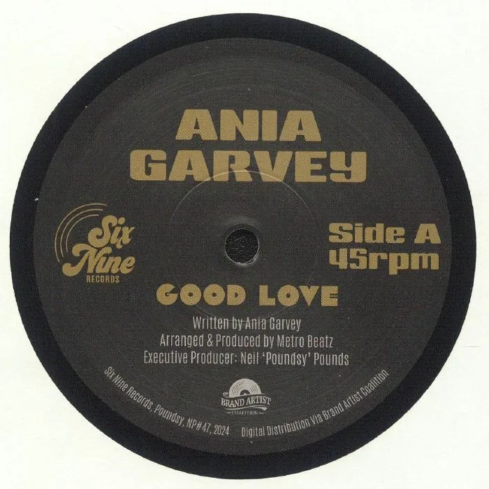 Лицевая сторона обложки — Ania GARVEY — Good Love