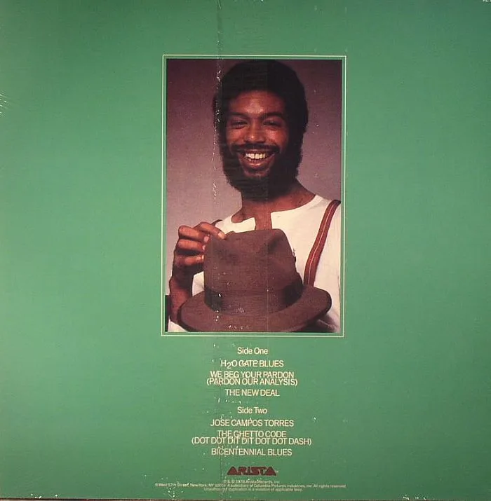 Обратная сторона обложки — Gil SCOTT HERON — The Mind Of Gil Scott-Heron