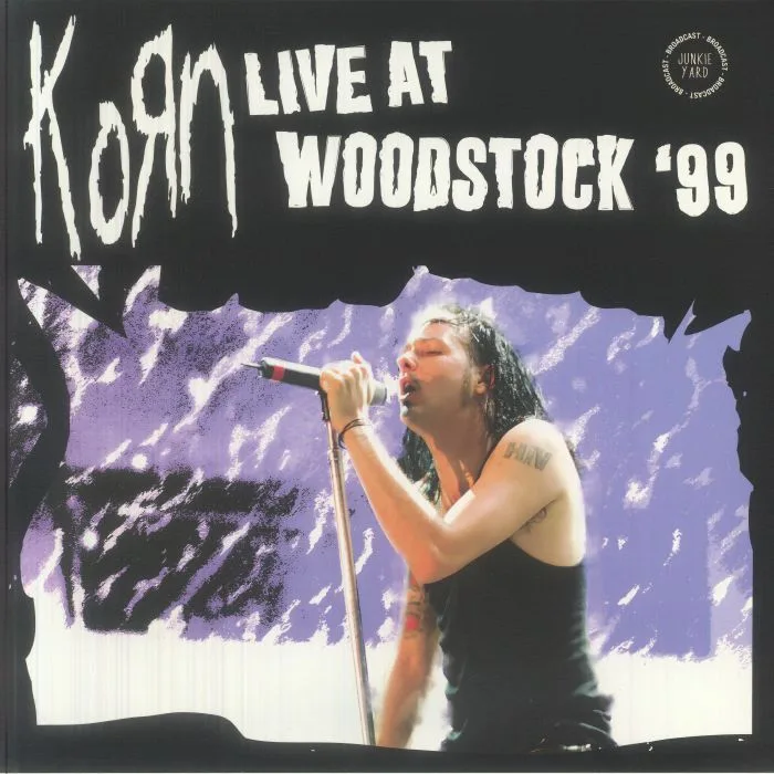 Front cover — KORN — Live At Woodstock '99