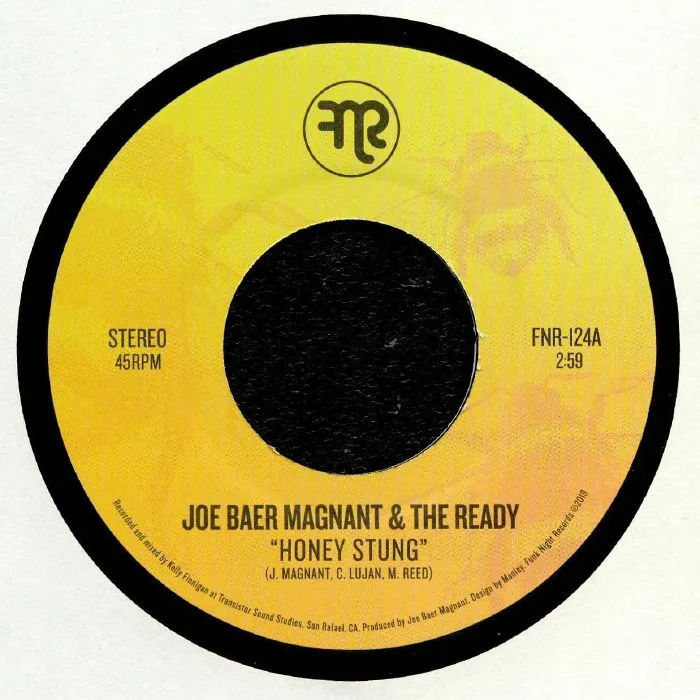 Лицевая сторона обложки — Joe Baer MAGNANT / THE READY — Honey Stung