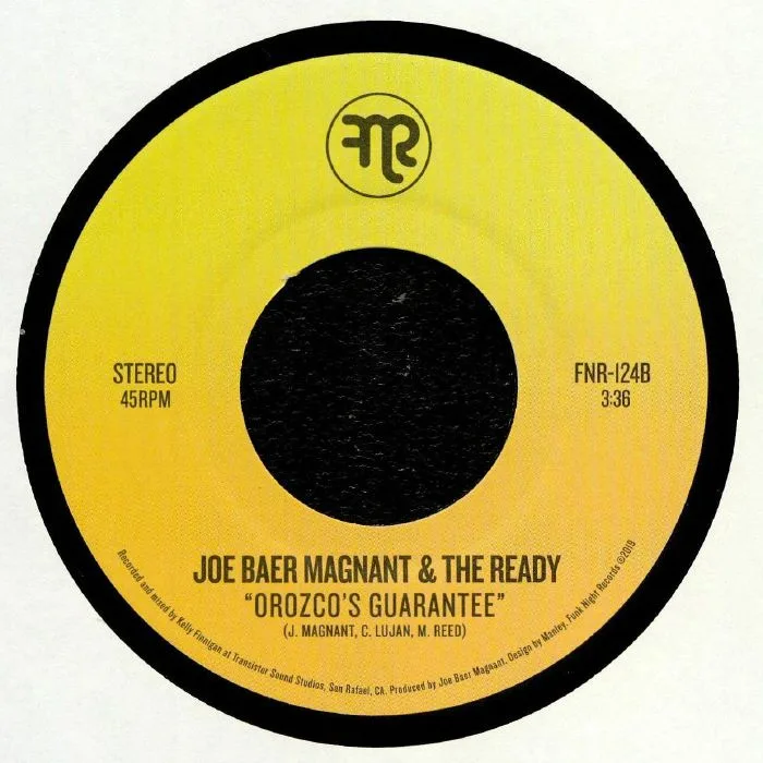 Обратная сторона обложки — Joe Baer MAGNANT / THE READY — Honey Stung