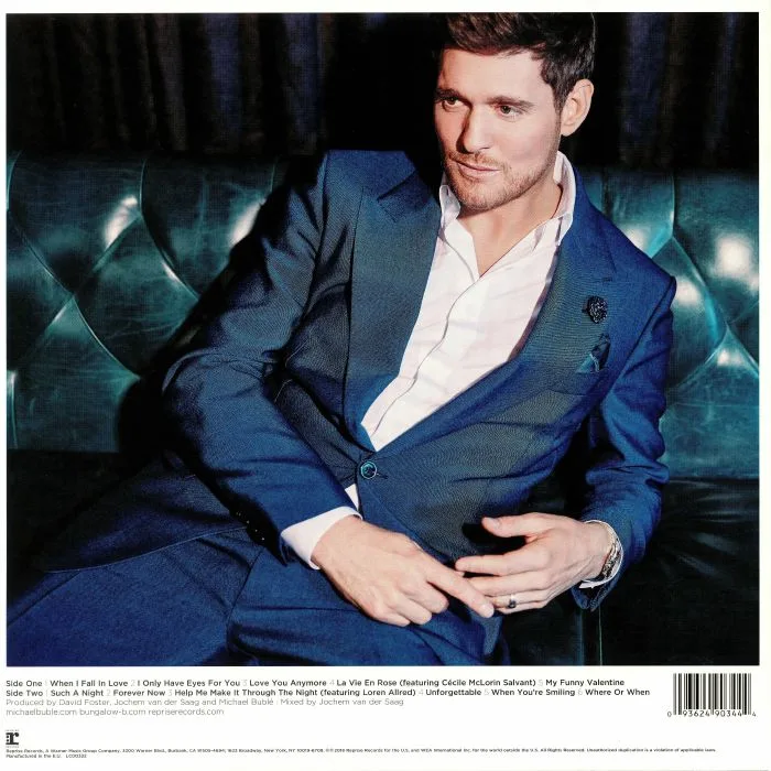 Обратная сторона обложки — Michael BUBLE — Love