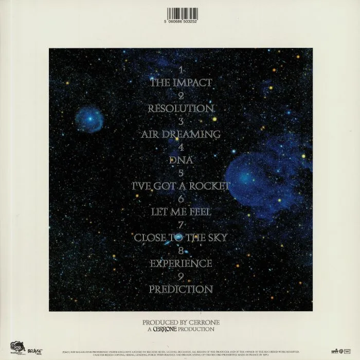 Back cover — CERRONE — DNA